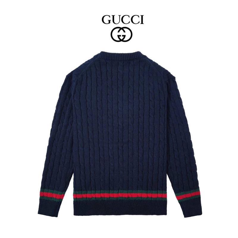 Áo len nữ dáng vừa cổ tròn thiết kế đơn giản sang trọng thương hiệu Gucci GC cao cấp