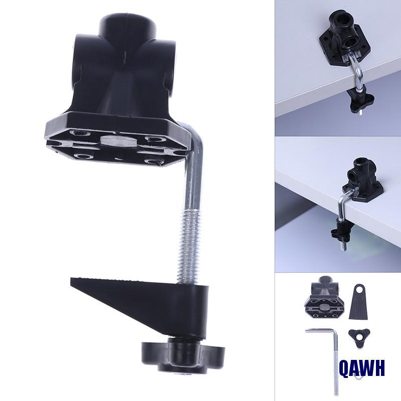 Giá đỡ dạng kẹp gắn bàn có vít điều chỉnh dành cho camera/ đèn flash/ micro (QAWH)