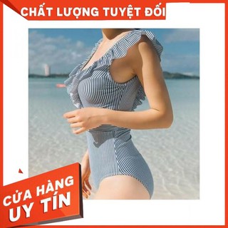Áo Tắm Đồ Bơi Liền Thân Nữ Cho Người Mập - KÈM ẢNH THẬT