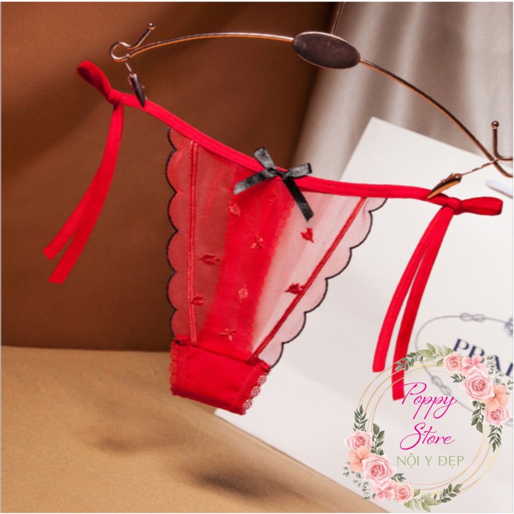 Đồ Lót Sexy - CosPlay Sexy - Nội Y Nữ⚡Mã AT30 / CHE TÊN SẢN PHẨM⚡quần ren buộc dây gợi cảm - vải mềm, thoáng mát | BigBuy360 - bigbuy360.vn