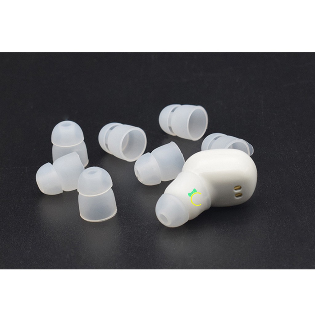Nút silicone bịt tai nghe in-ear kích thước đầu nhét 7mm siêu nhỏ êm tai chống rớt chống đau lỗ tai - CMPK115 - Cami