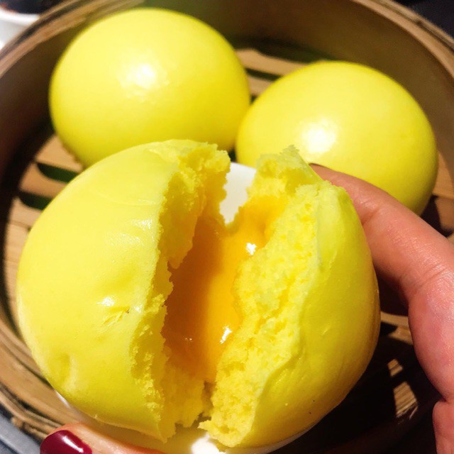 [240g] Bánh bao KIM SA [VN] BAMBOO Salted Egg Custard Pau (nw5)