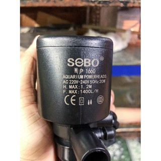 MÁY BƠM LỌC HỒ CÁ SOBO WP1660