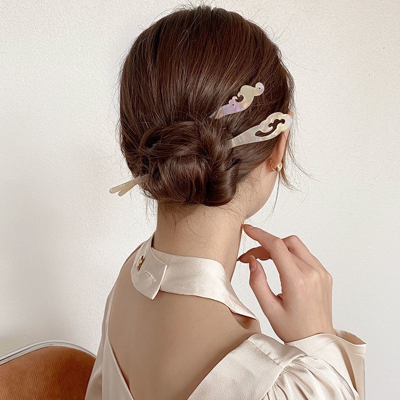 Kẹp Tóc Phong Cách Retro Đơn Giản Thời Trang Dành Cho Nữ