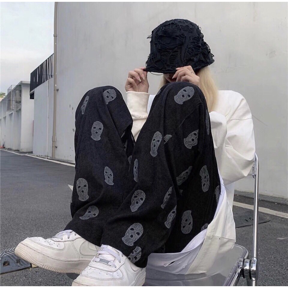 Quần Ống Rộng IN 4 MẪU Ulzzang Unisex 1hitshop
