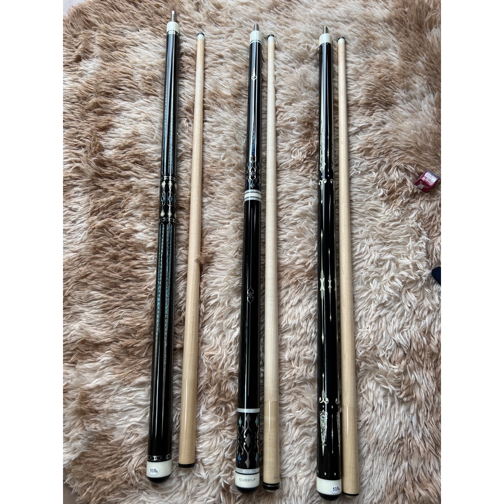 Gậy bida cá nhân chơi 3C chuyên nghiệp tặng combo bao da, găng tay, lơ cá nhân