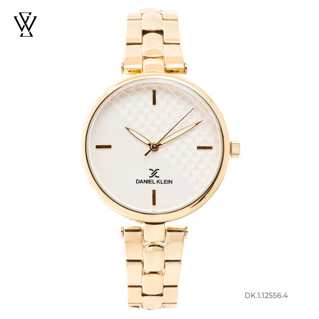 Đồng Hồ Quartz Nữ Daniel Klein WATCHSTORE DK.1.12556.4 Mặt Kính Khoáng 34mm, Dây Kim Loại, Vỏ Thép Không Gỉ