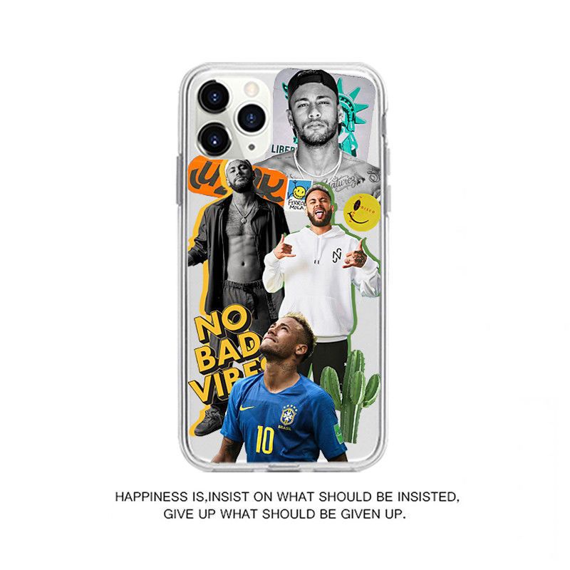 Ốp Điện Thoại TPU Dẻo In Hình Ngôi Sao Bóng Rổ Bóng Đá IPhone 14 12 PRO 12Promax mini 11 PRO 11PROMAX 13 PRO 13PROMAX Xs Max XR 6 7 8 Plus