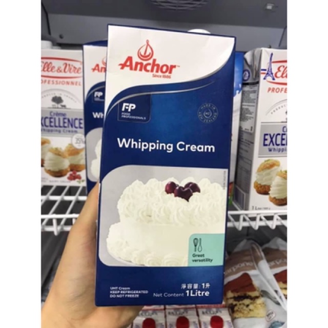 Whipping cream anchor 1L (CHỈ SHIP NỘI THÀNH HÀ NỘI)