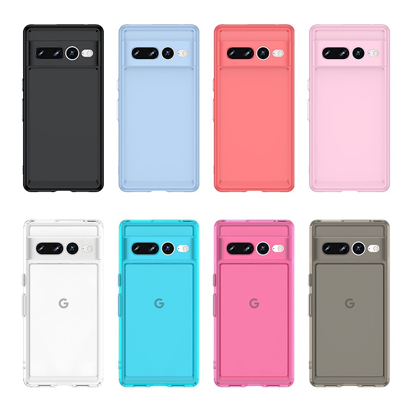 Ốp Điện Thoại TPU Mềm Mỏng Chống Sốc Bảo Vệ Camera Cho Google pixel 7 Pro pixel7
