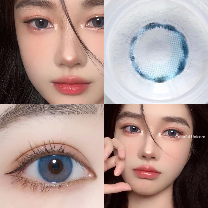Kính áp tròng Colorhunter dùng 1 năm 14.0mm 0 - 8 độ cao cấp