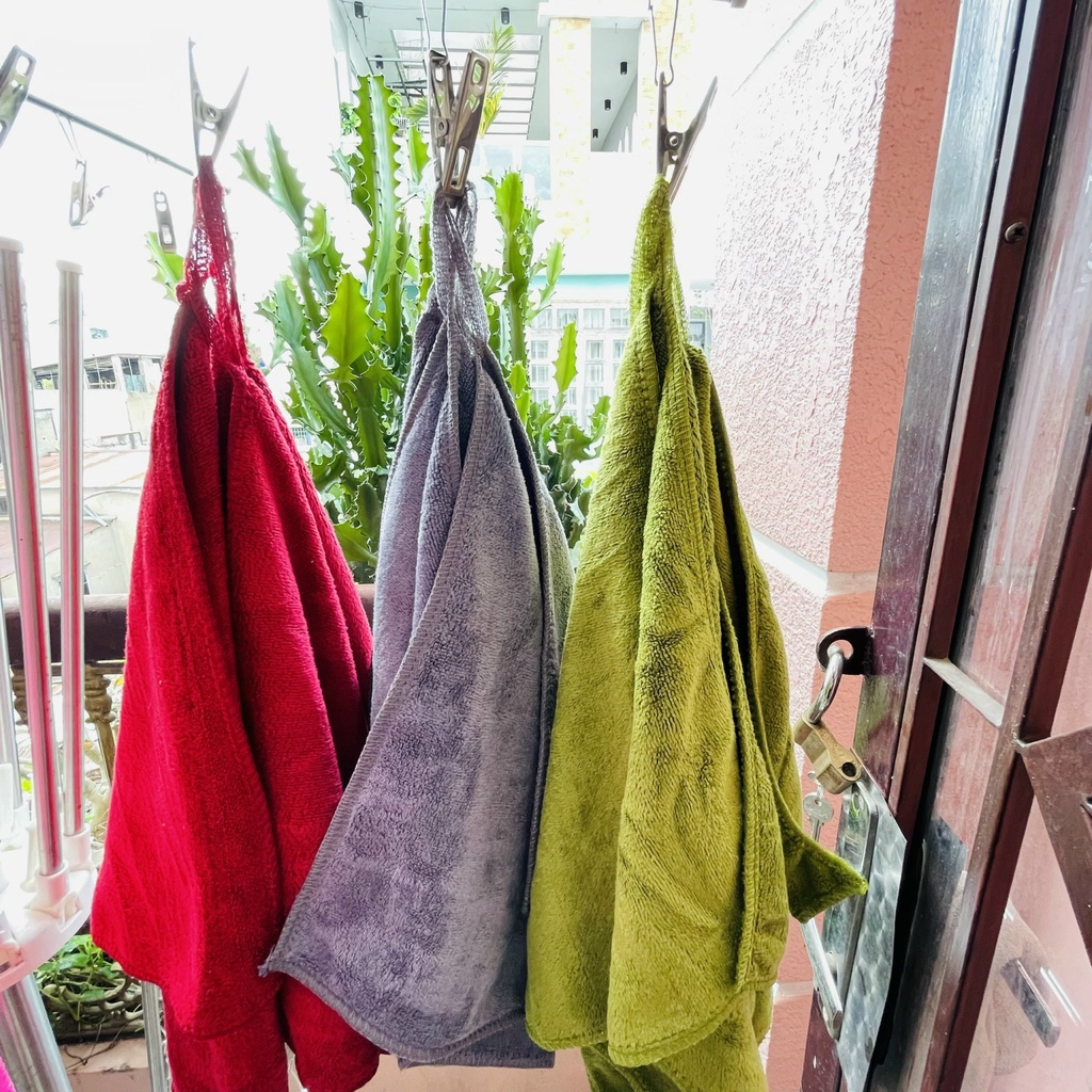 SIÊU KHUYẾN MÃI - COMBO KHĂN Dành Cho Spa Nail Salon Tóc - 35*75 , 90*190 , 70*140,  30*30 , Váy Quây