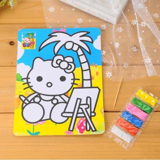 (SỈ) TRANH CÁT CHO BÉ 27X21 CM