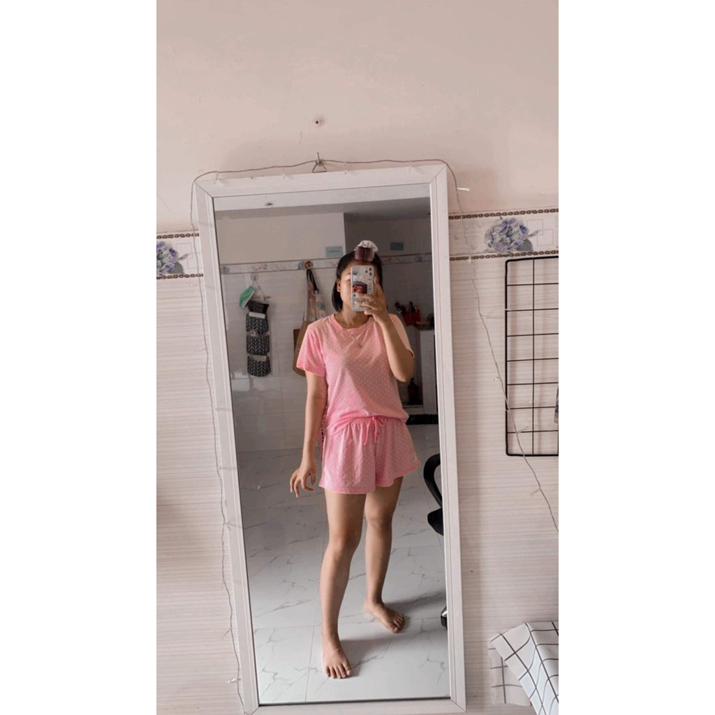 Bộ đồ mặc nhà nữ chất thun cotton siêu mát ( từ 40kg đến trên 70kg)