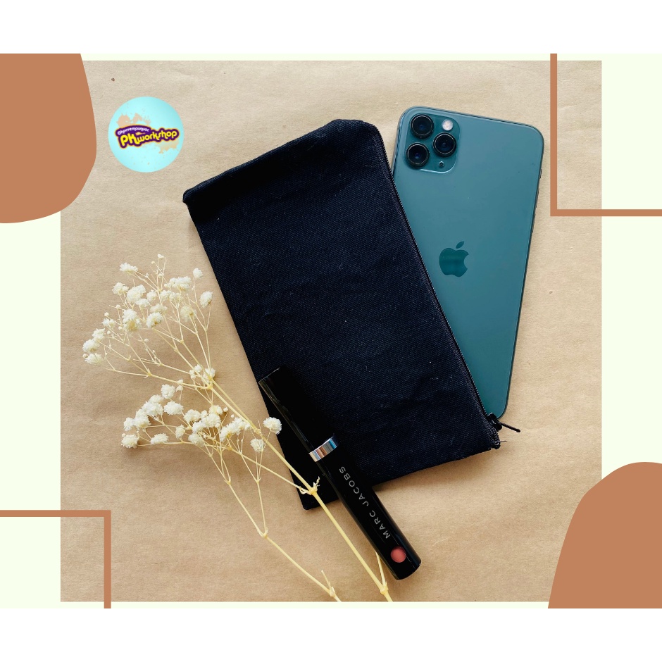 Ví vải đựng mỹ phẩm, điện thoại, ví canvas