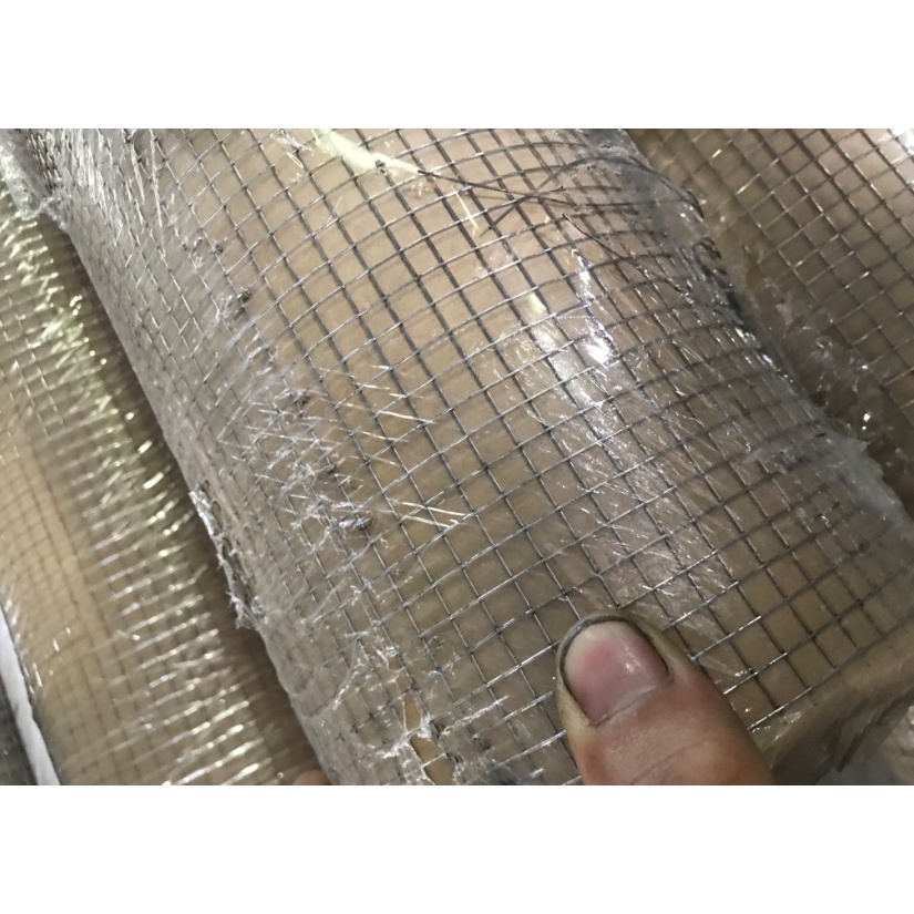Lưới thép hàn ô 5ly khổ 1m ,giá rễ tính theo mét tới,lưới tô tường