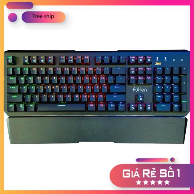 C544  bàn phím Fuhlen D-phím cơ gaming giá rẻ chơi game chuyên dụng