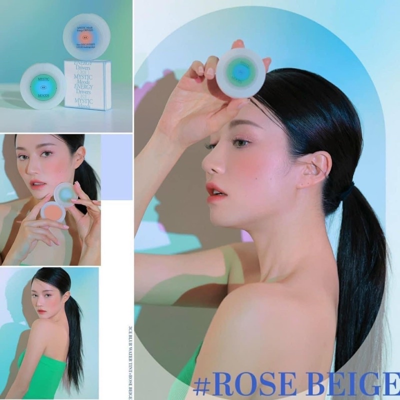 Phấn mắt, phấn má, son BST 3CE Mystic Moods Energy Drivers