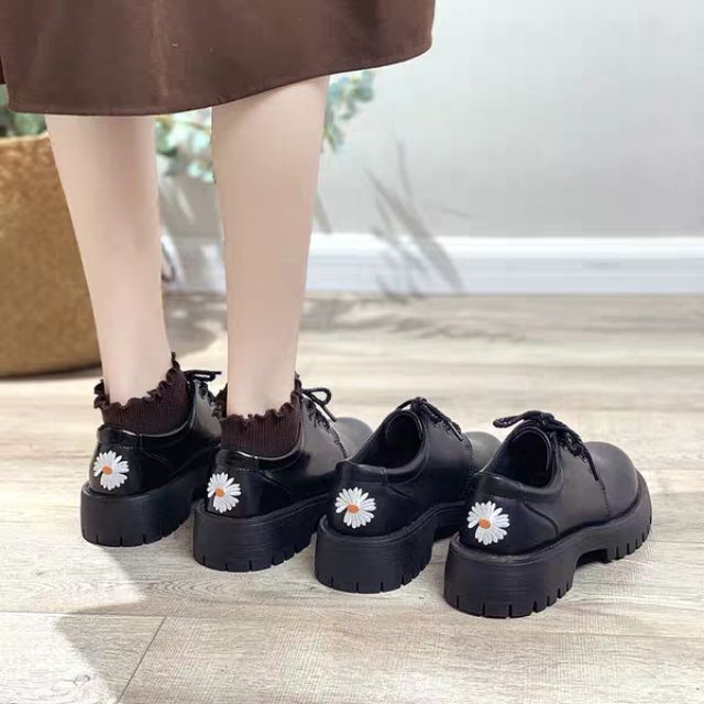 [ORDER] Giày oxford ulzzang hoa cúc thiếu cánh | BigBuy360 - bigbuy360.vn