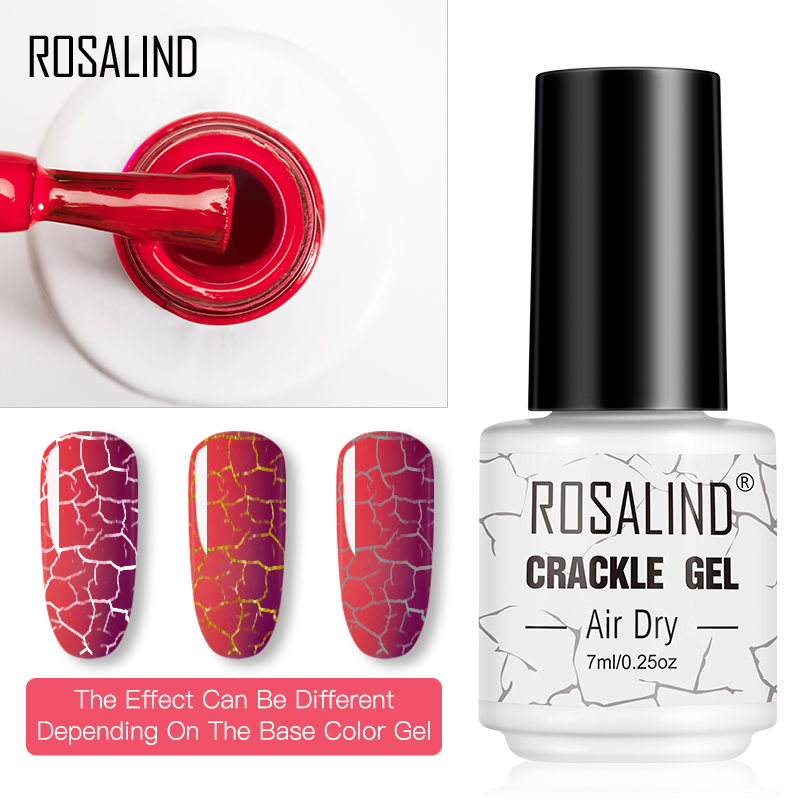 Sơn móng tay Rosalind hiệu ứng nứt khi khô trang trí thời trang