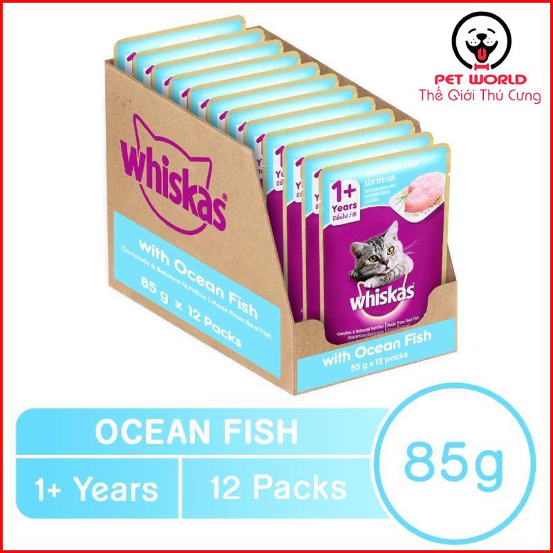 Pate dành cho Mèo Whiskas 80g đủ vị
