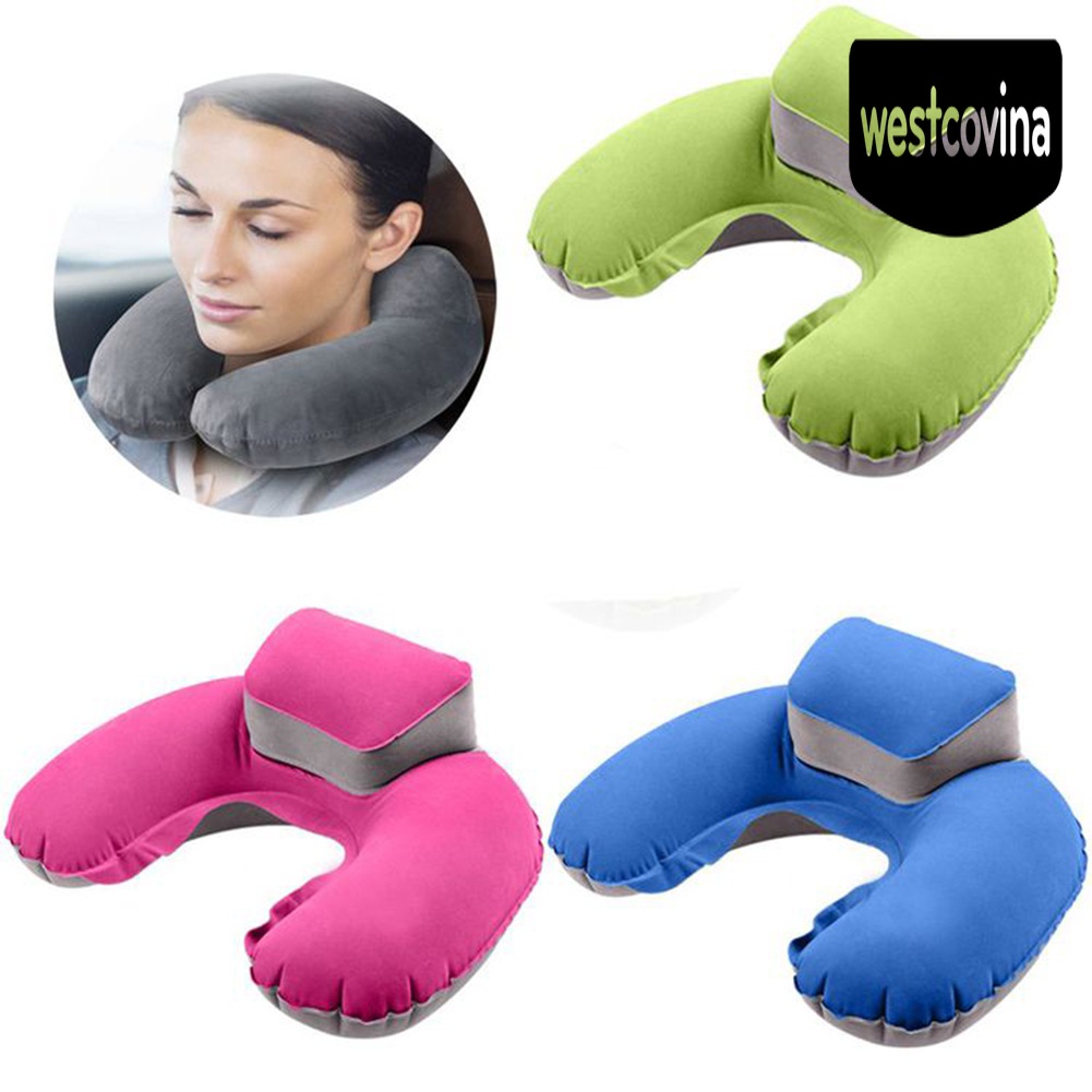 [Hot]☀ Gối Kê Cổ Mềm Mại Hình Chữ U Kích Thước 44x29cm