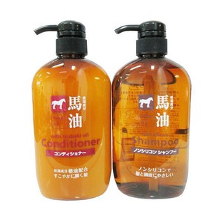 Cặp Dầu gội – xả mỡ ngựa