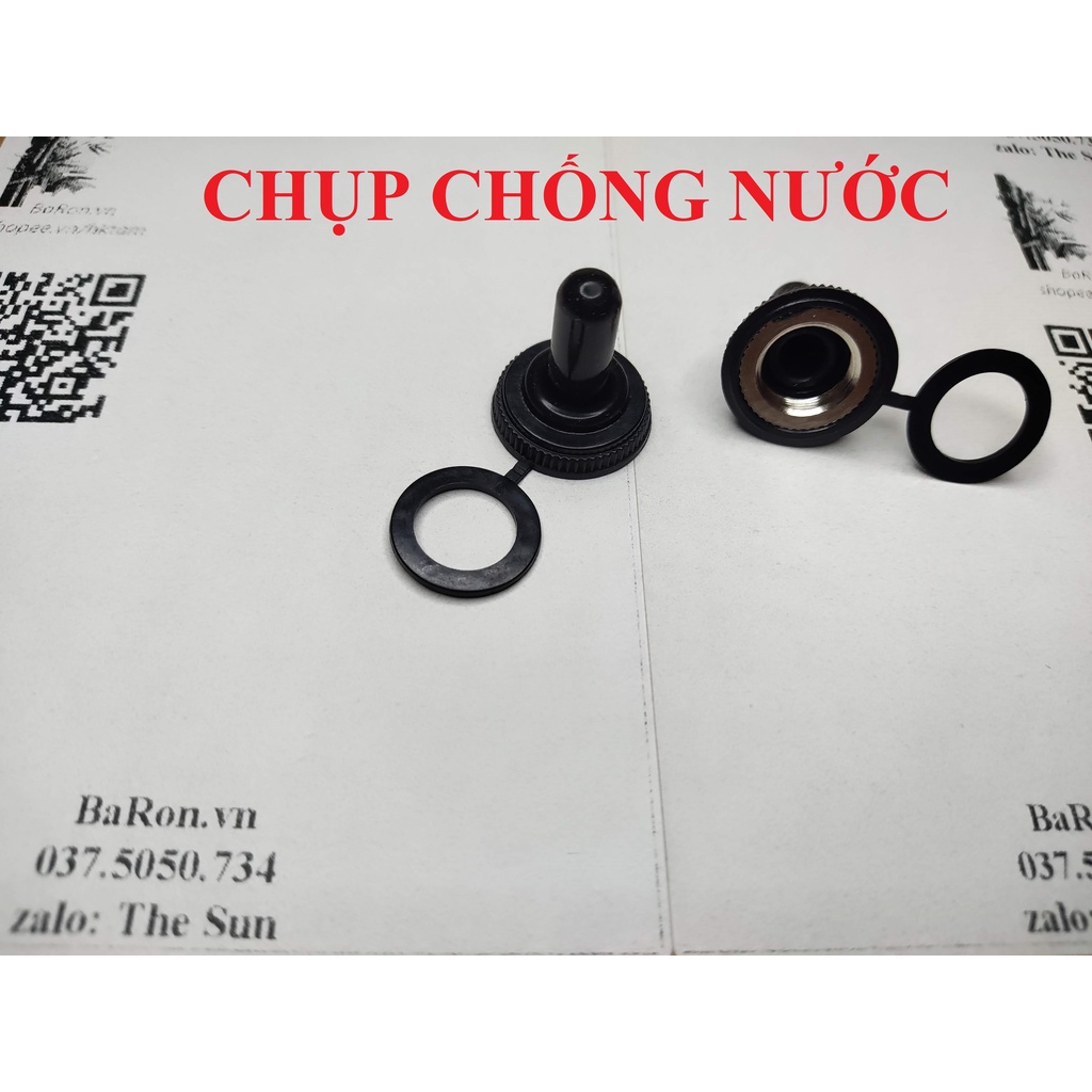 Công tắc gạt chống nước ON/OFF 15A/250V loại 2 chân - 3 chân ON/OFF/ON