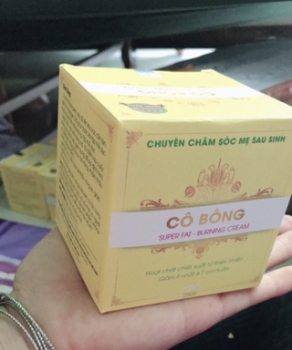 Kem tan mỡ  CÔ BÔNG