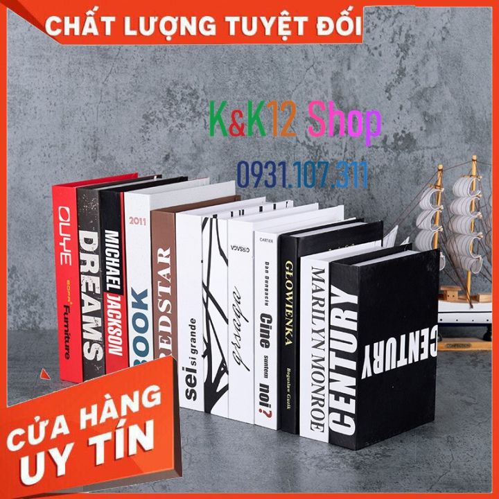 Sách mô hình. Sách mô phỏng trang trí nội thất văn phòng công ty. Decor nhà phong cách Bắc Âu. Quà tặng ý nghĩa 2021