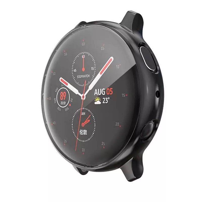 Ốp Bảo Vệ Màn Hình + Kính Cường Lực Cho Samsung Galaxy Watch Active 2 44mm / 40mm Galaxy Active2