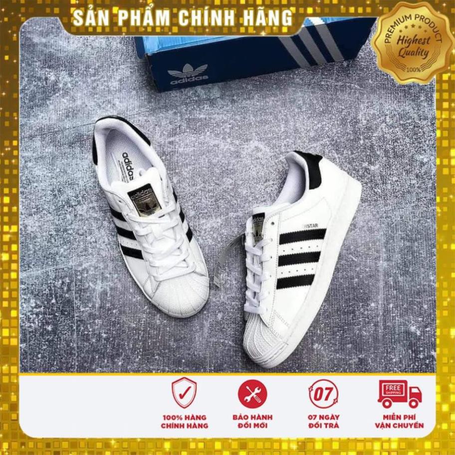 ⭕[Freeship] [Giá Rẻ] ⭕Giày thể thao adidas superstar 3 sọc Unisex chính hãng US Fullbox - bh12