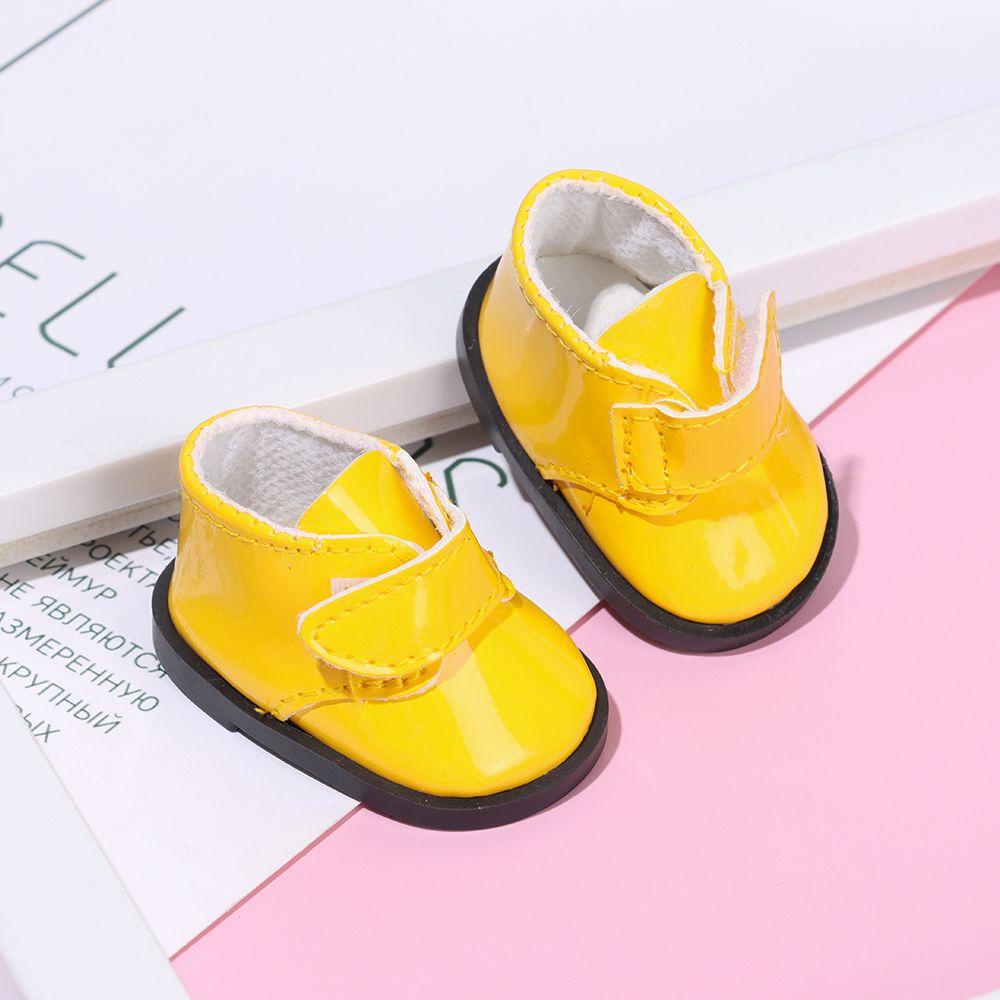 Giày Da PU Mini 5.5CM Cho Búp Bê BJD 20CM Nhiều Màu Sắc