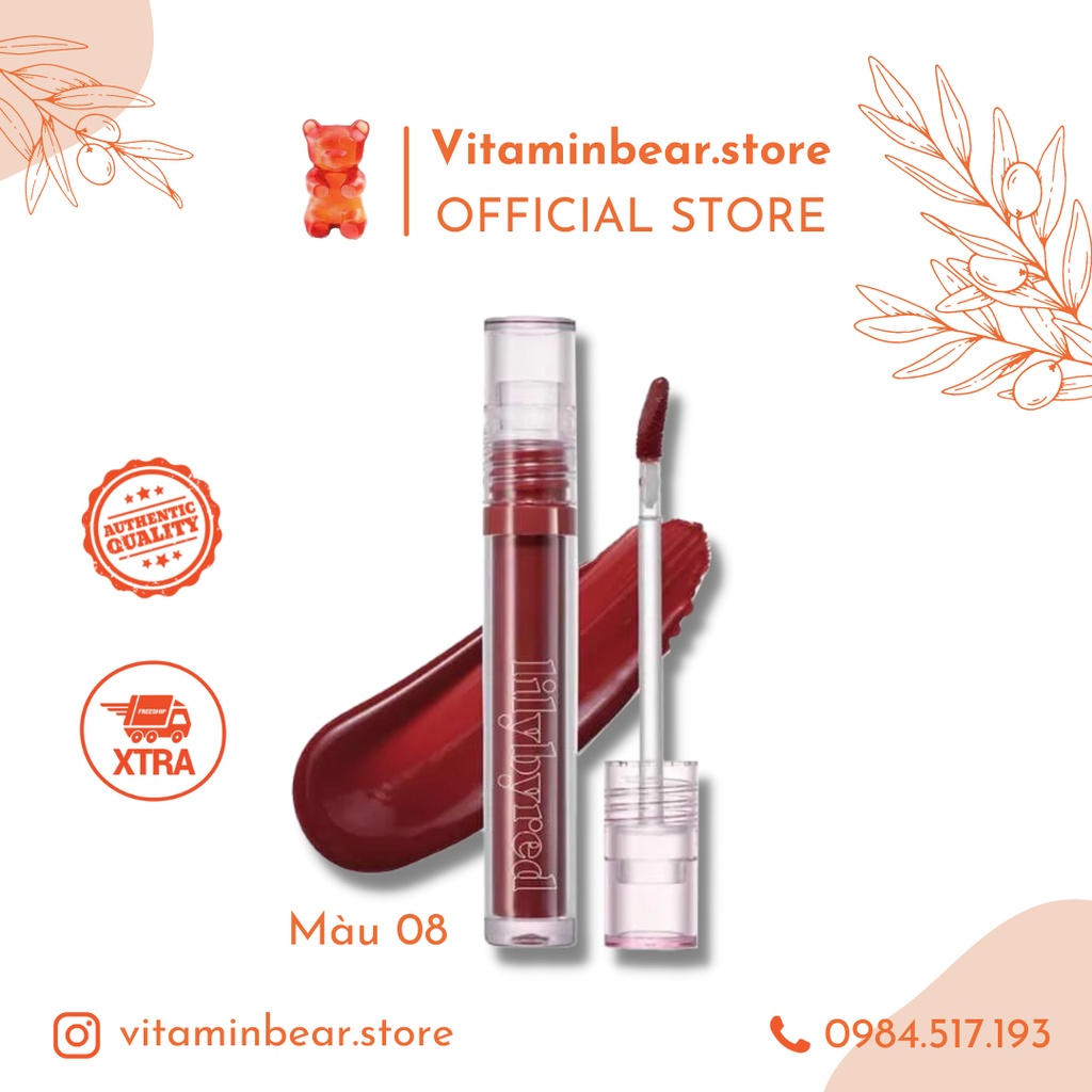 Son Tint Bóng Lilybyred Glassy Layer Fixing Tint Màu 08
