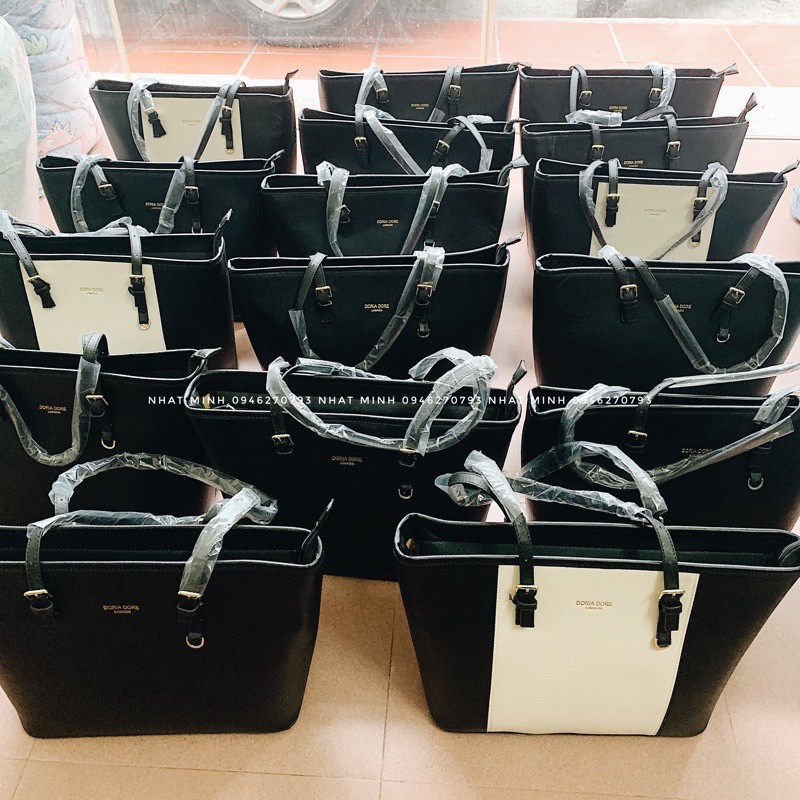 túi bigsize 2 màu đen trắng