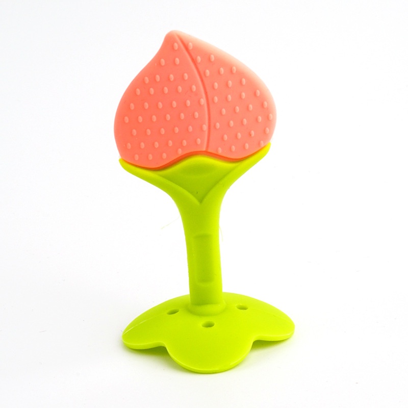 Đồ Chơi Nhai Gặm Hình Trái Cây Bằng Silicone Cấp Thực Phẩm Cho Bé