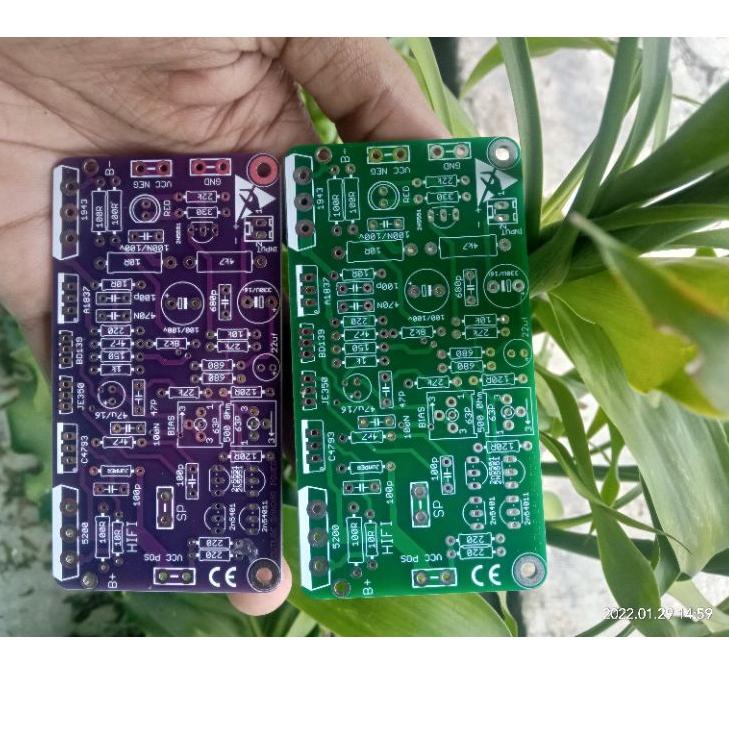 Vi Mạch Điện Tử PCB OCL Hifi Bandar Power Version Mới