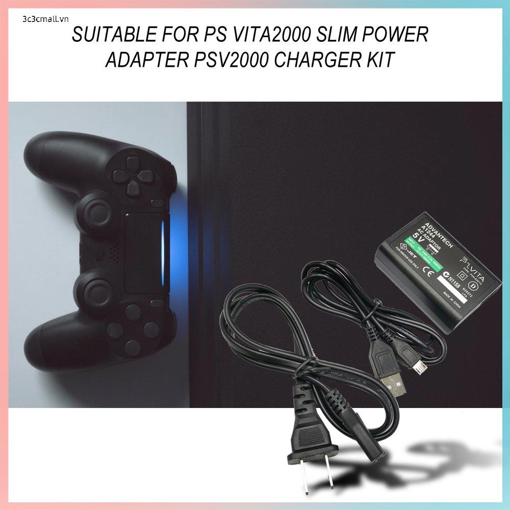 ✨chất lượng cao✨For Ps Vita 2000 Power Adapter Charger Set Game Charger Professional