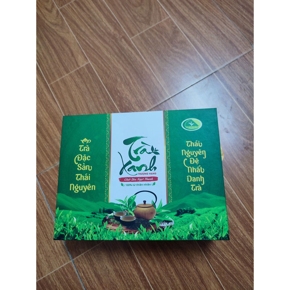 Hộp Tặng Trà Móc Câu Ngon - Hộp quà biếu - Chè Tân Cương Thái Nguyên Chính Hãng
