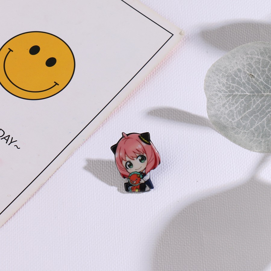 Ghim Cài Áo Phong Cách Phim Anime SPY×FAMILY Yor Forger Thời Trang