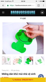 Miếng dán khử mùi than hoạt tính