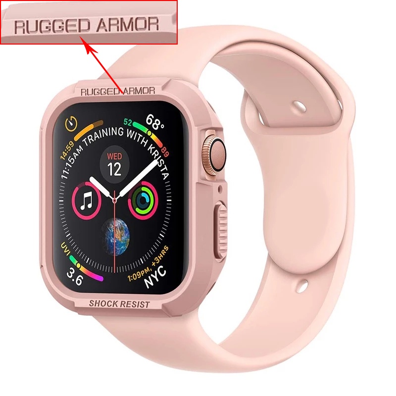 Ốp Bảo Vệ Bằng TPU Mềm Chống Sốc Cho Apple watch 45mm 40mm 44mm iwatch 7 6 54 SE