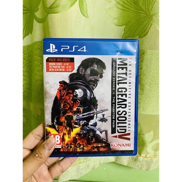 ĐĨA METAL GEAR SOLID 5 GỒM 2 BẢNG CHO MÁY PS4