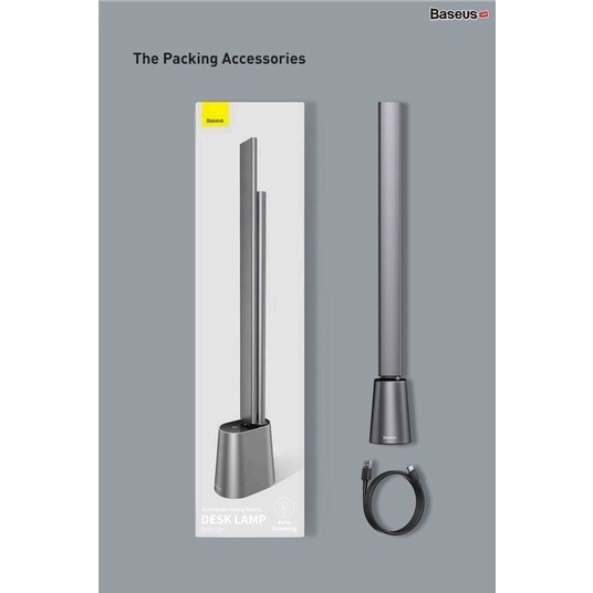 Đèn học chống cận để bàn chính hãng Baseus pin 3300mah