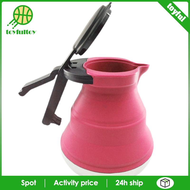 Ấm Đun Nước Bằng Silicone Có Thể Gấp Gọn Tiện Lợi Khi Đi Du Lịch