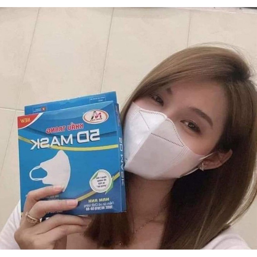 Hộp 10c Khẩu trang 5D MASK Famapro Nam Anh, quai thun
