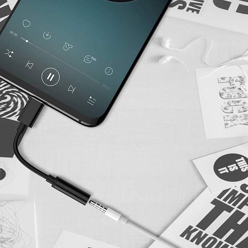 Dây Cáp Chuyển Đổi Âm Thanh Type-C Sang 3.5mm Chuyên Dụng Cho Điện Thoại Android