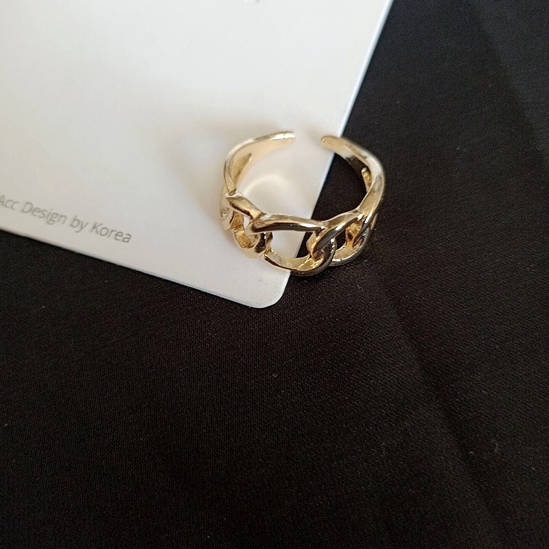 ⚠️ FREESHIP⚠️ nhẫn nữ basic màu vàng Gold, Bạc