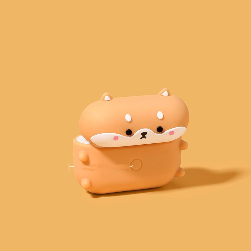 Case Ốp Bảo Vệ Hình Chó Corgi Cho Airpods 1/2/ Pro/3