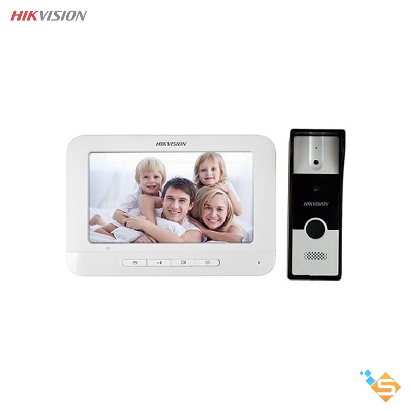 Bộ Chuông Cửa Màn Hình Màu Analog HIKVISION DS-KIS202 - Bảo Hành Chính Hãng 12 Tháng